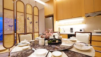 Premium bedding, down duvets, memory-foam beds, minibar