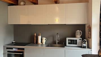 Microwave, oven, stovetop