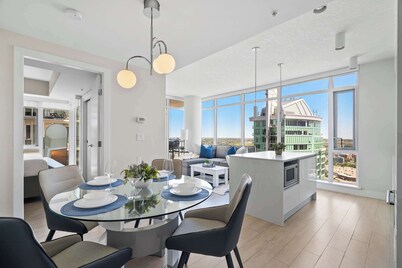 Getaway 2BR Suite w/ Views | Steps to Stampede Park