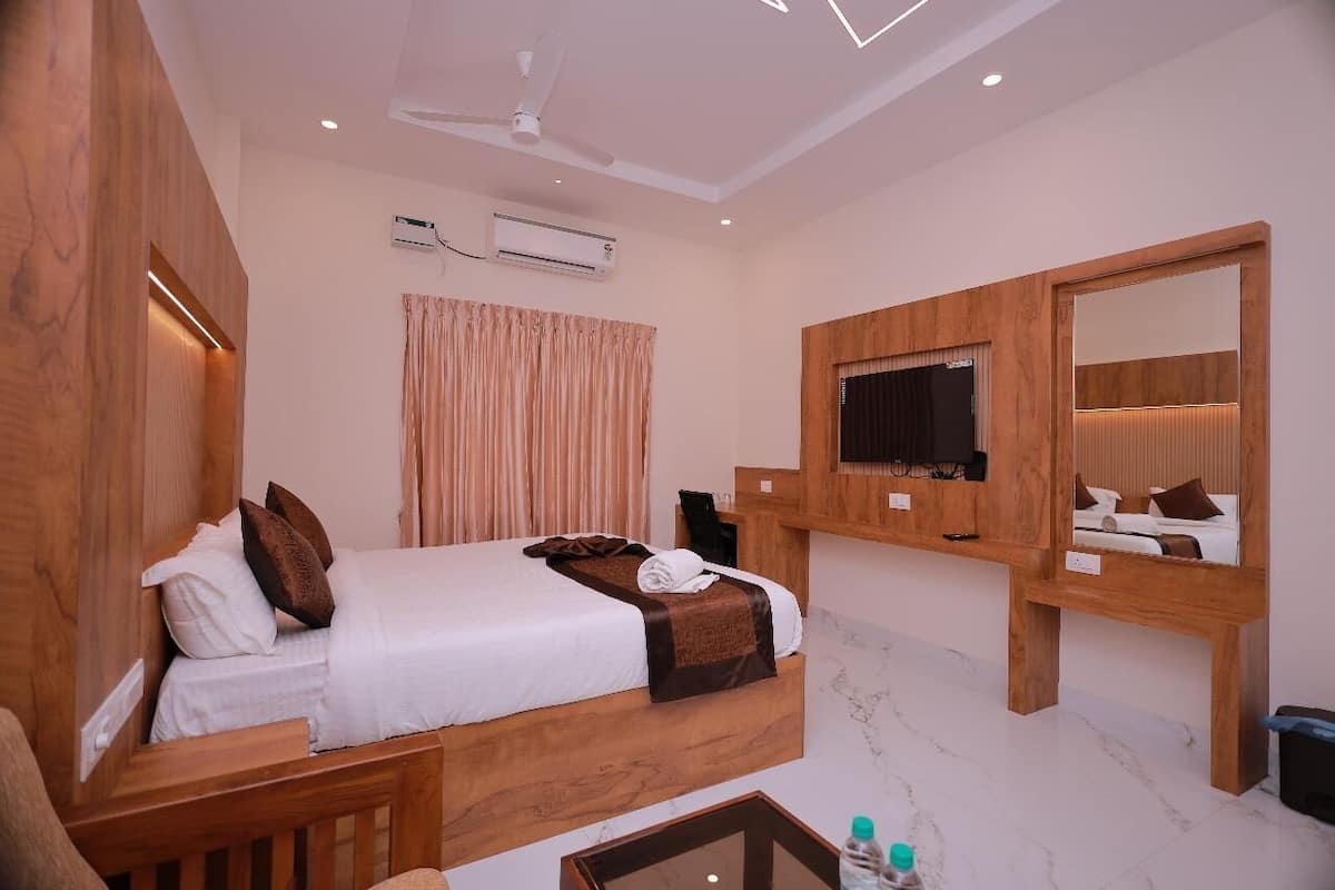 Phòng đôi Deluxe | Truy cập Internet không dây miễn phí, bộ trải giường 