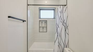 Hair dryer, towels