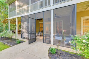 Terrace/patio - 7 Mi to Lake Norman Access! Luxe Gem w/ Game Room (Denver)