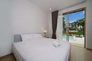 Design Villa, 2 Bedrooms, Pool View | View from room - Tropical Life at Seamate 2BR Pool Villa (Chalong)