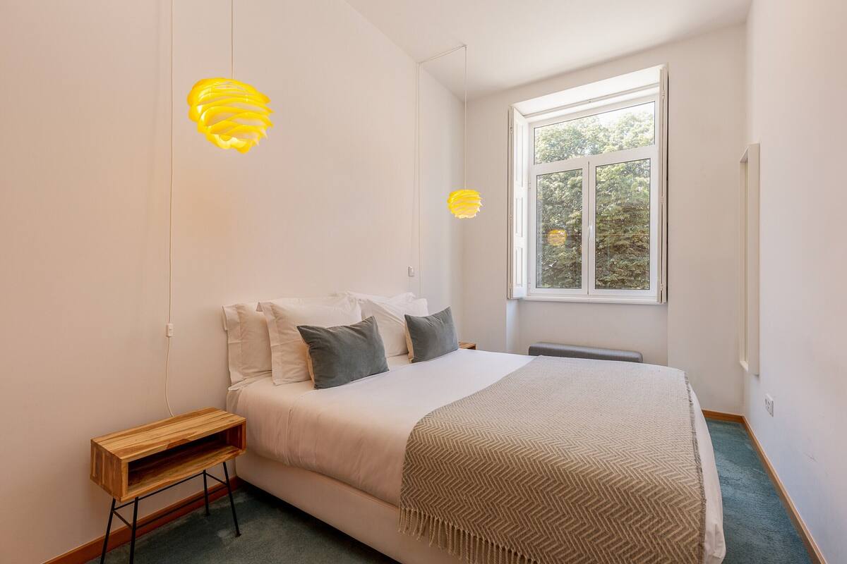 9 bedrooms, individually furnished, iron/ironing board