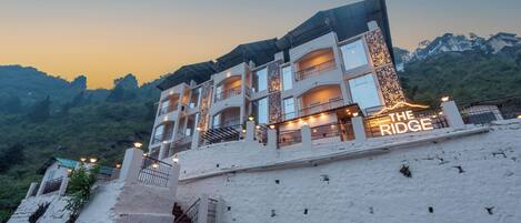 Façade de l’hébergement