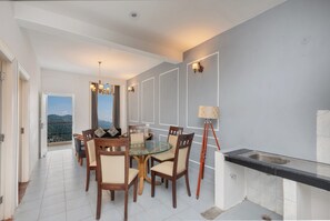 Deluxe Villa | Living area | LED TV