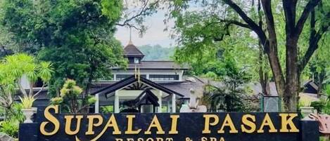 Façade de l’hébergement