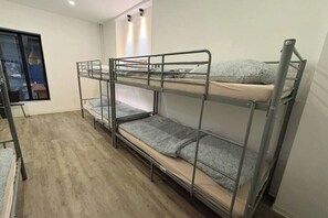 1 bedroom, iron/ironing board, bed sheets