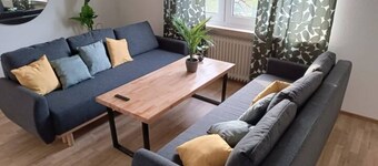 Komfortable Wohnung mit Balkon für bis zu 6 Personen
