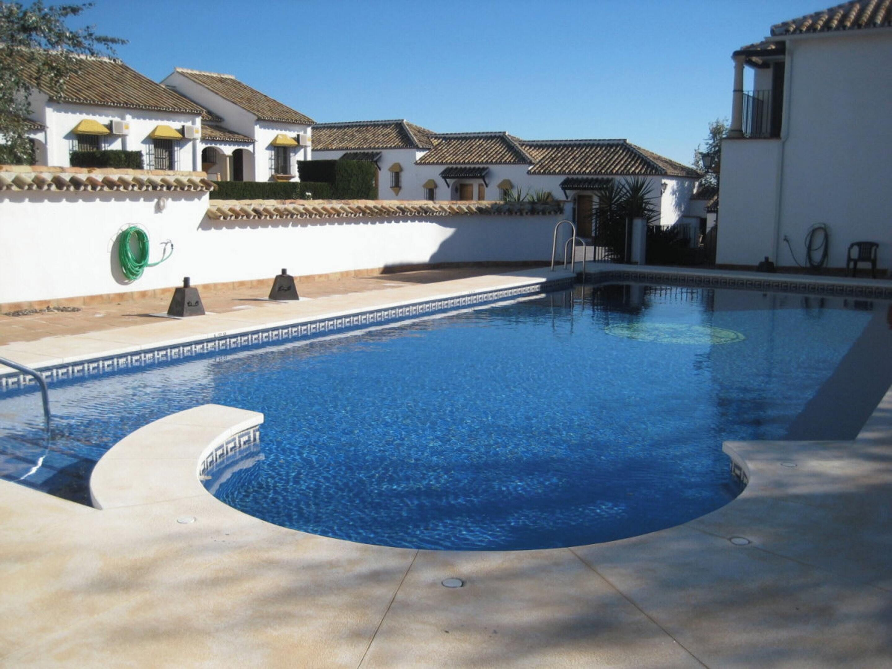Vue sur piscine