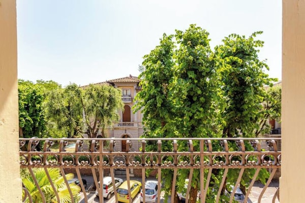 Suite familiare, vista città | Balcone