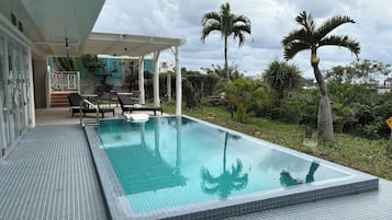 Seasonal outdoor pool