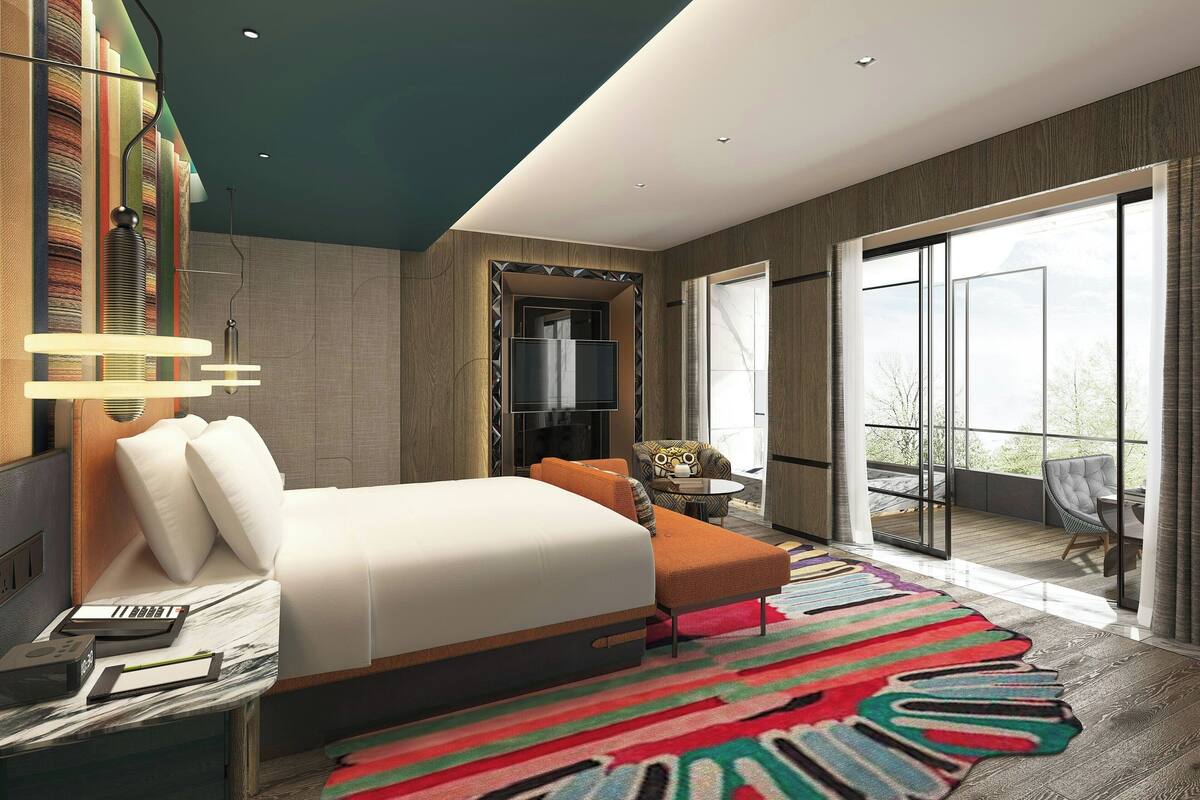 Suite, 1 King Bed, Balcony, Garden View | In-room safe, desk, laptop workspace, blackout drapes