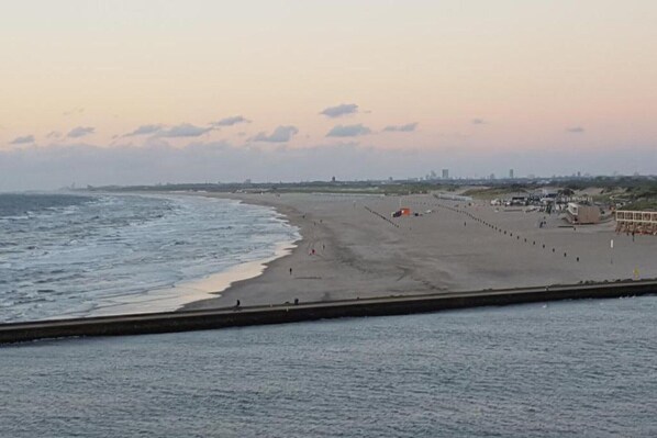 Tæt på stranden