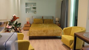 1 chambre, fer et planche à repasser, Wi-Fi, draps fournis