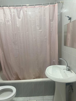 Towels, soap, toilet paper