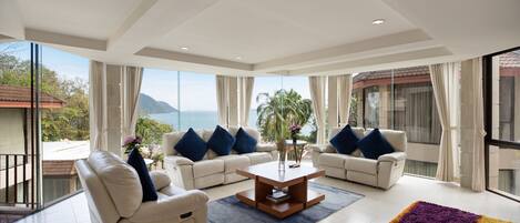 Leilighet – exclusive, 3 soverom, balkong, havutsikt | Oppholdsområde