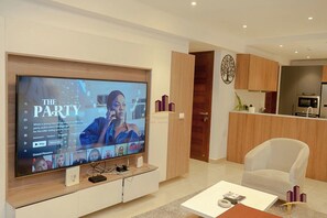 Standard Apartment | Living area - Solaris Cozy Haven (Accra)