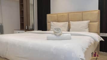 Căn hộ Tiêu chuẩn | Bộ trải giường bằng vải cotton Ai Cập, bộ đồ giường cao cấp