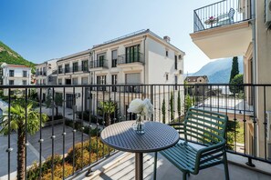 Appartement, 1 chambre, balcon, vue piscine | Vue depuis le balcon