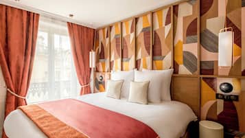 Apartamento, vista para a cidade | Roupas de cama antialérgicas, camas com colchões pillow-top