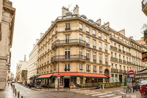 Overnatningsstedets facade
