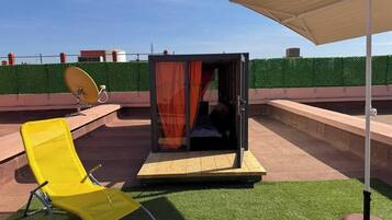 Cabane Ăconomique, vue montagne | Rideaux occultants, chambres insonorisĂ©es, fer et planche Ă repasser