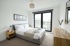 1 bedroom, iron/ironing board, bed sheets