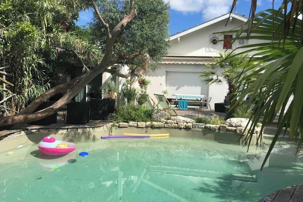 Swimming pool view