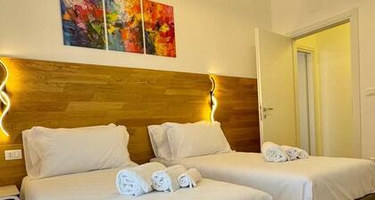 Vacation apartments in new complex, 250 m from the sea, with own kitchen