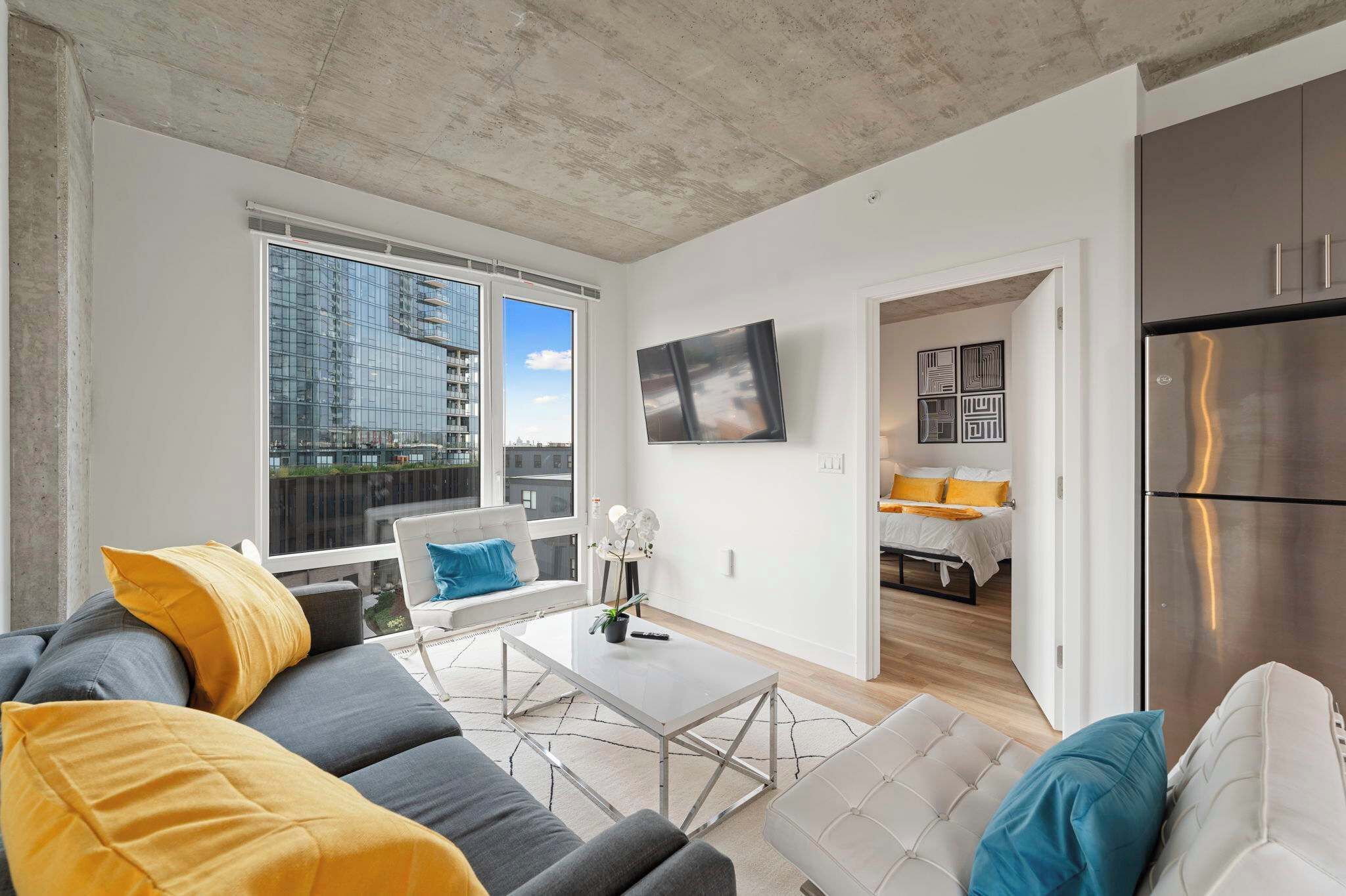 2 bedrooms, iron/ironing board, travel crib, WiFi