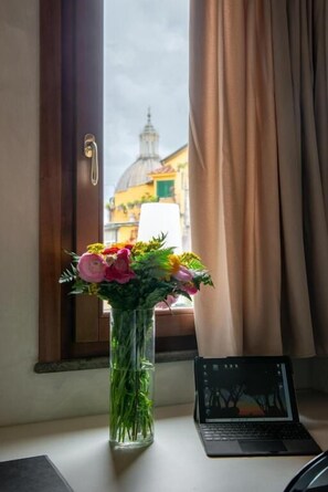 Dobbeltrom – superior, byutsikt | Utsikt fra rommet