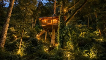 Deluxe Tree House, Balcony, Mountain View | Meja, kalis bunyi, katil lipat simpan/tambahan, Wi-fi percuma