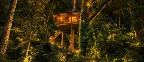 Deluxe Tree House, Balcony, Mountain View
