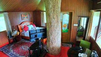 Deluxe Tree House, Balcony, Mountain View | Desk, soundproofing, rollaway beds, free WiFi