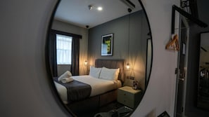 In-room safe, desk, blackout curtains, iron/ironing board