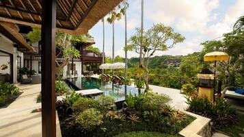 Pemandangan dari properti