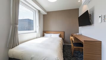 Basic-Doppelzimmer | Daunenbettdecken, Schreibtisch, Bügeleisen/Bügelbrett, kostenloses WLAN