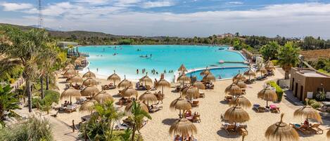 In Strandnähe, Liegestühle