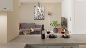 Deluxe Apartment 2 Bedroom with Terrace | Nappalirész