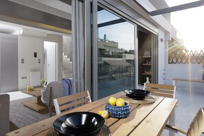 Superior Apartment with City View | Terrasse/gårdhave