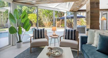 Pool/Spa & Walk to the Beach Ping Pong Billiards