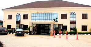 Façade de l’hébergement