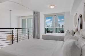 Desk, iron/ironing board, WiFi, bed sheets