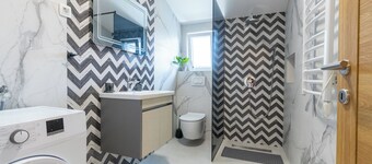Art deco-inspired apartment in a quiet area near the Airport