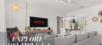 4BR•Pool•Sleeps 8•Grill•Backyard•Near Fort Moore