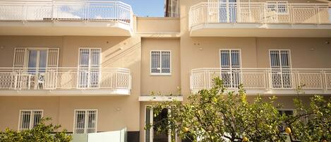 Façade de l’hébergement