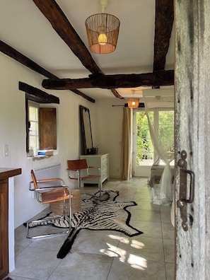 Double or Twin Room, Patio, Pool View | Free WiFi