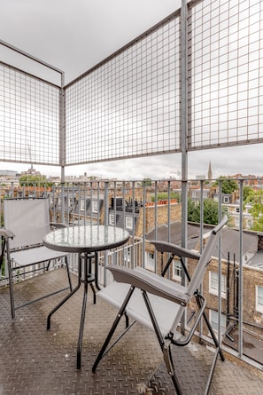 Superior Studio, Private Bathroom, City View | Balcony view