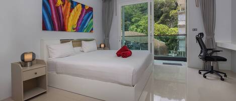 Exclusive Apartment, Balcony, Pool View | View from room